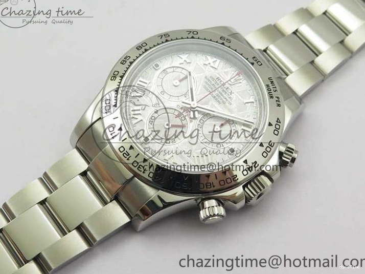 MiroTime 0504 ZeroBulk Daytona 116509 ‘Meteorite’ Noob 1:1 Best Edition 904L SS Case and Bracelet SA4130 V 2608